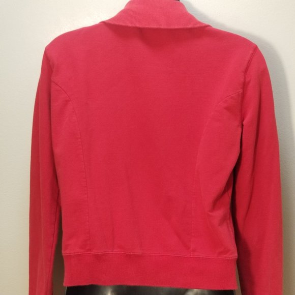 TOMMY HILFIGER Size Small Embroidered Retro Zip - Picture 5 of 9